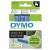 Dymo taśma do drukarek etykiet, D1 45016 czarny/niebieski 7m/12mm